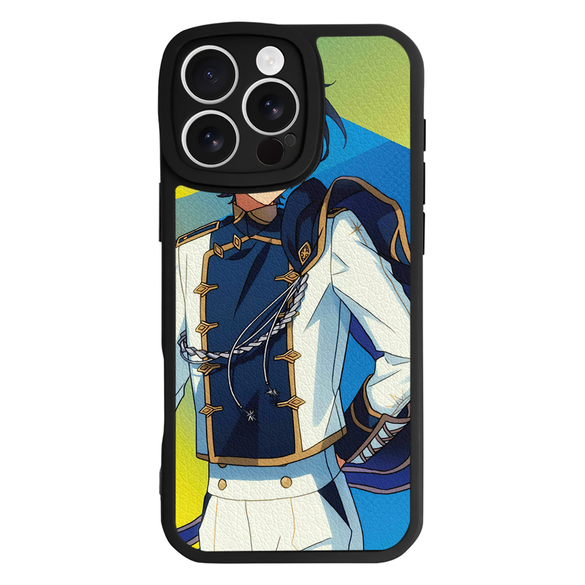 （画像用） あんさんぶるスターズ! Ensemble Stars 【iPhone 16シリーズ対応】シリコンスマホケース（レザー調） 材質：シリコン